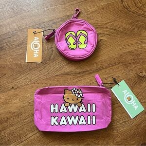 ALOHA Collection x Hello Kitty mini pouch Set